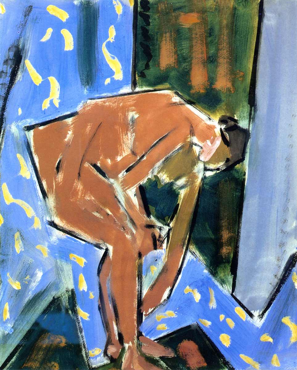 Fauve Nude By Alfred Henry Maurer